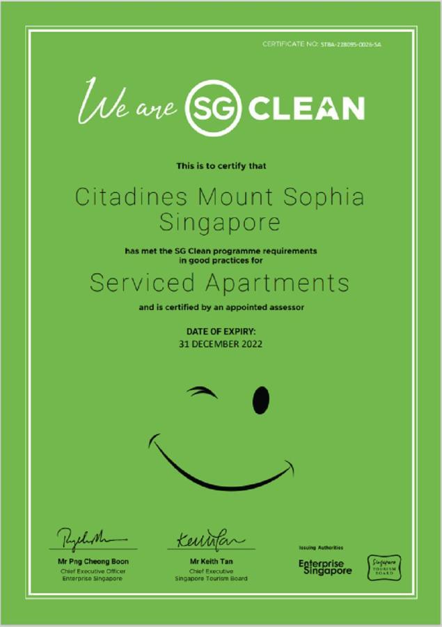 Citadines Mount Sophia Singapur Dış mekan fotoğraf