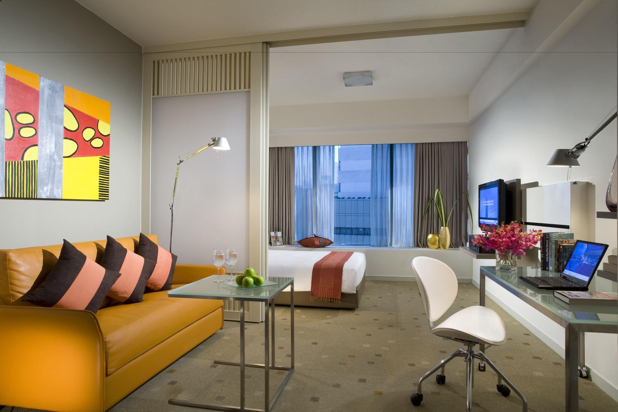 Citadines Mount Sophia Singapur Oda fotoğraf